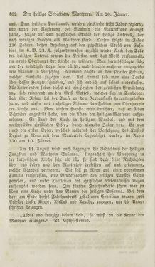 Image of the Page - 402 - in Legenden der Heiligen auf alle Tage des Jahres - Die Herrlichkeit der katholischen Kirche, dargestellt in den Lebensbeschriebungen der Heiligen Gottes, Volume 1