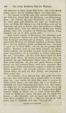 Bild der Seite - 420 - in Legenden der Heiligen auf alle Tage des Jahres - Die Herrlichkeit der katholischen Kirche, dargestellt in den Lebensbeschriebungen der Heiligen Gottes, Band 1