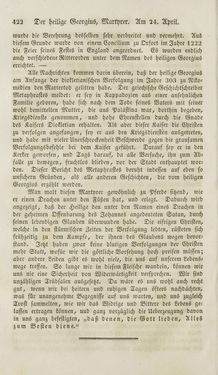 Image of the Page - 422 - in Legenden der Heiligen auf alle Tage des Jahres - Die Herrlichkeit der katholischen Kirche, dargestellt in den Lebensbeschriebungen der Heiligen Gottes, Volume 1