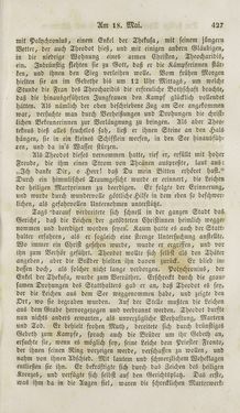 Bild der Seite - 427 - in Legenden der Heiligen auf alle Tage des Jahres - Die Herrlichkeit der katholischen Kirche, dargestellt in den Lebensbeschriebungen der Heiligen Gottes, Band 1