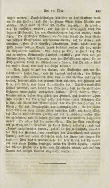 Bild der Seite - 441 - in Legenden der Heiligen auf alle Tage des Jahres - Die Herrlichkeit der katholischen Kirche, dargestellt in den Lebensbeschriebungen der Heiligen Gottes, Band 1