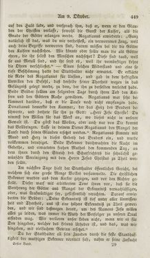 Image of the Page - 449 - in Legenden der Heiligen auf alle Tage des Jahres - Die Herrlichkeit der katholischen Kirche, dargestellt in den Lebensbeschriebungen der Heiligen Gottes, Volume 1