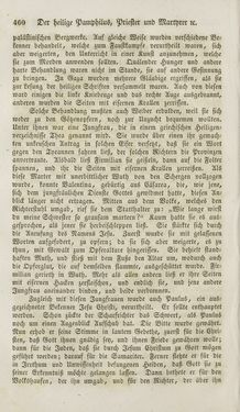 Image of the Page - 460 - in Legenden der Heiligen auf alle Tage des Jahres - Die Herrlichkeit der katholischen Kirche, dargestellt in den Lebensbeschriebungen der Heiligen Gottes, Volume 1