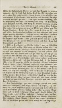Image of the Page - 467 - in Legenden der Heiligen auf alle Tage des Jahres - Die Herrlichkeit der katholischen Kirche, dargestellt in den Lebensbeschriebungen der Heiligen Gottes, Volume 1