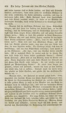 Bild der Seite - 470 - in Legenden der Heiligen auf alle Tage des Jahres - Die Herrlichkeit der katholischen Kirche, dargestellt in den Lebensbeschriebungen der Heiligen Gottes, Band 1