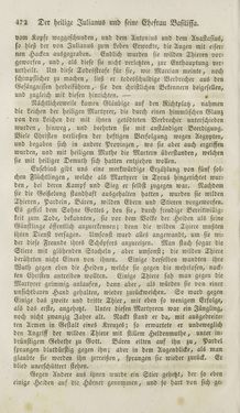 Image of the Page - 472 - in Legenden der Heiligen auf alle Tage des Jahres - Die Herrlichkeit der katholischen Kirche, dargestellt in den Lebensbeschriebungen der Heiligen Gottes, Volume 1