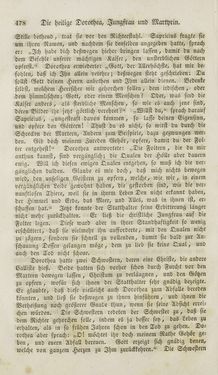 Bild der Seite - 478 - in Legenden der Heiligen auf alle Tage des Jahres - Die Herrlichkeit der katholischen Kirche, dargestellt in den Lebensbeschriebungen der Heiligen Gottes, Band 1