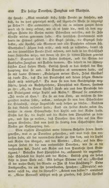 Image of the Page - 480 - in Legenden der Heiligen auf alle Tage des Jahres - Die Herrlichkeit der katholischen Kirche, dargestellt in den Lebensbeschriebungen der Heiligen Gottes, Volume 1