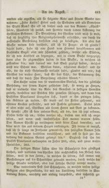 Bild der Seite - 483 - in Legenden der Heiligen auf alle Tage des Jahres - Die Herrlichkeit der katholischen Kirche, dargestellt in den Lebensbeschriebungen der Heiligen Gottes, Band 1