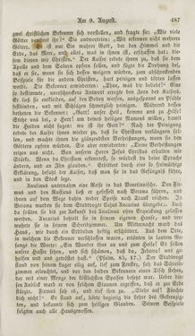 Bild der Seite - 487 - in Legenden der Heiligen auf alle Tage des Jahres - Die Herrlichkeit der katholischen Kirche, dargestellt in den Lebensbeschriebungen der Heiligen Gottes, Band 1