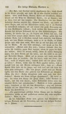 Image of the Page - 542 - in Legenden der Heiligen auf alle Tage des Jahres - Die Herrlichkeit der katholischen Kirche, dargestellt in den Lebensbeschriebungen der Heiligen Gottes, Volume 1