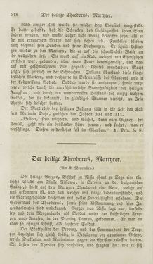 Image of the Page - 548 - in Legenden der Heiligen auf alle Tage des Jahres - Die Herrlichkeit der katholischen Kirche, dargestellt in den Lebensbeschriebungen der Heiligen Gottes, Volume 1
