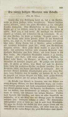 Image of the Page - 569 - in Legenden der Heiligen auf alle Tage des Jahres - Die Herrlichkeit der katholischen Kirche, dargestellt in den Lebensbeschriebungen der Heiligen Gottes, Volume 1