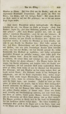 Image of the Page - 619 - in Legenden der Heiligen auf alle Tage des Jahres - Die Herrlichkeit der katholischen Kirche, dargestellt in den Lebensbeschriebungen der Heiligen Gottes, Volume 1