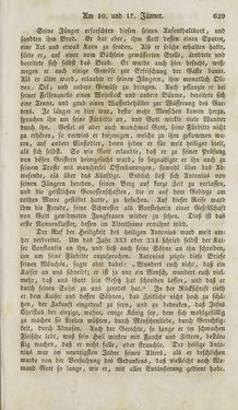 Image of the Page - 629 - in Legenden der Heiligen auf alle Tage des Jahres - Die Herrlichkeit der katholischen Kirche, dargestellt in den Lebensbeschriebungen der Heiligen Gottes, Volume 1