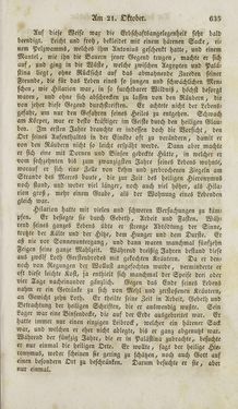 Image of the Page - 635 - in Legenden der Heiligen auf alle Tage des Jahres - Die Herrlichkeit der katholischen Kirche, dargestellt in den Lebensbeschriebungen der Heiligen Gottes, Volume 1