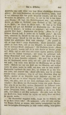 Image of the Page - 645 - in Legenden der Heiligen auf alle Tage des Jahres - Die Herrlichkeit der katholischen Kirche, dargestellt in den Lebensbeschriebungen der Heiligen Gottes, Volume 1