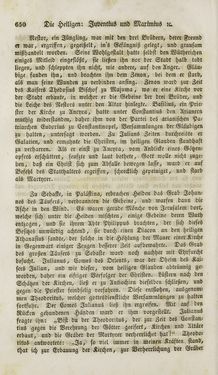 Image of the Page - 650 - in Legenden der Heiligen auf alle Tage des Jahres - Die Herrlichkeit der katholischen Kirche, dargestellt in den Lebensbeschriebungen der Heiligen Gottes, Volume 1