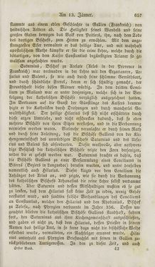Bild der Seite - 657 - in Legenden der Heiligen auf alle Tage des Jahres - Die Herrlichkeit der katholischen Kirche, dargestellt in den Lebensbeschriebungen der Heiligen Gottes, Band 1
