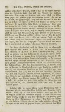 Bild der Seite - 658 - in Legenden der Heiligen auf alle Tage des Jahres - Die Herrlichkeit der katholischen Kirche, dargestellt in den Lebensbeschriebungen der Heiligen Gottes, Band 1