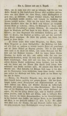 Bild der Seite - 663 - in Legenden der Heiligen auf alle Tage des Jahres - Die Herrlichkeit der katholischen Kirche, dargestellt in den Lebensbeschriebungen der Heiligen Gottes, Band 1