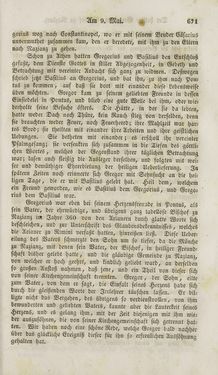Bild der Seite - 671 - in Legenden der Heiligen auf alle Tage des Jahres - Die Herrlichkeit der katholischen Kirche, dargestellt in den Lebensbeschriebungen der Heiligen Gottes, Band 1