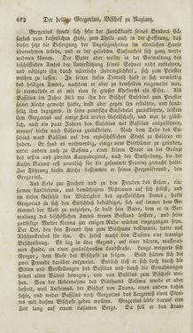 Bild der Seite - 672 - in Legenden der Heiligen auf alle Tage des Jahres - Die Herrlichkeit der katholischen Kirche, dargestellt in den Lebensbeschriebungen der Heiligen Gottes, Band 1