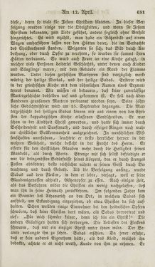 Image of the Page - 681 - in Legenden der Heiligen auf alle Tage des Jahres - Die Herrlichkeit der katholischen Kirche, dargestellt in den Lebensbeschriebungen der Heiligen Gottes, Volume 1