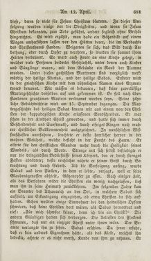 Image of the Page - 681 - in Legenden der Heiligen auf alle Tage des Jahres - Die Herrlichkeit der katholischen Kirche, dargestellt in den Lebensbeschriebungen der Heiligen Gottes, Volume 1