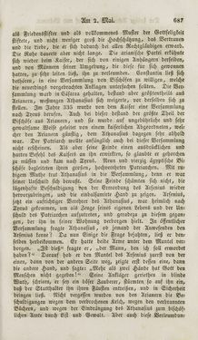 Image of the Page - 687 - in Legenden der Heiligen auf alle Tage des Jahres - Die Herrlichkeit der katholischen Kirche, dargestellt in den Lebensbeschriebungen der Heiligen Gottes, Volume 1