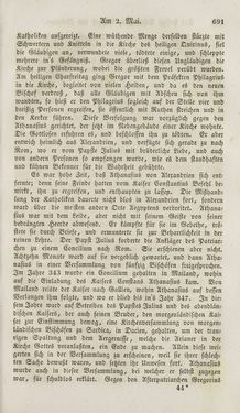 Image of the Page - 691 - in Legenden der Heiligen auf alle Tage des Jahres - Die Herrlichkeit der katholischen Kirche, dargestellt in den Lebensbeschriebungen der Heiligen Gottes, Volume 1