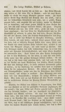 Image of the Page - 698 - in Legenden der Heiligen auf alle Tage des Jahres - Die Herrlichkeit der katholischen Kirche, dargestellt in den Lebensbeschriebungen der Heiligen Gottes, Volume 1