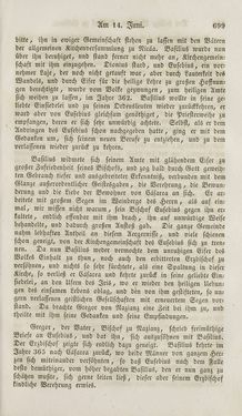 Bild der Seite - 699 - in Legenden der Heiligen auf alle Tage des Jahres - Die Herrlichkeit der katholischen Kirche, dargestellt in den Lebensbeschriebungen der Heiligen Gottes, Band 1