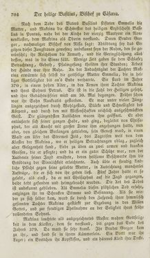Bild der Seite - 704 - in Legenden der Heiligen auf alle Tage des Jahres - Die Herrlichkeit der katholischen Kirche, dargestellt in den Lebensbeschriebungen der Heiligen Gottes, Band 1