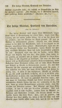 Image of the Page - 706 - in Legenden der Heiligen auf alle Tage des Jahres - Die Herrlichkeit der katholischen Kirche, dargestellt in den Lebensbeschriebungen der Heiligen Gottes, Volume 1