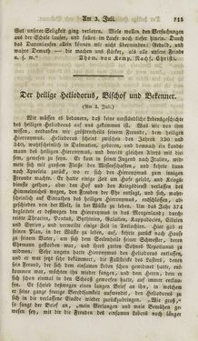 Image of the Page - 715 - in Legenden der Heiligen auf alle Tage des Jahres - Die Herrlichkeit der katholischen Kirche, dargestellt in den Lebensbeschriebungen der Heiligen Gottes, Volume 1