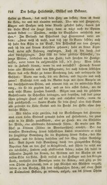 Image of the Page - 716 - in Legenden der Heiligen auf alle Tage des Jahres - Die Herrlichkeit der katholischen Kirche, dargestellt in den Lebensbeschriebungen der Heiligen Gottes, Volume 1