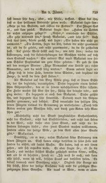 Image of the Page - 729 - in Legenden der Heiligen auf alle Tage des Jahres - Die Herrlichkeit der katholischen Kirche, dargestellt in den Lebensbeschriebungen der Heiligen Gottes, Volume 1