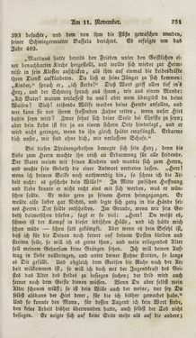 Image of the Page - 751 - in Legenden der Heiligen auf alle Tage des Jahres - Die Herrlichkeit der katholischen Kirche, dargestellt in den Lebensbeschriebungen der Heiligen Gottes, Volume 1