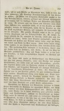 Image of the Page - 757 - in Legenden der Heiligen auf alle Tage des Jahres - Die Herrlichkeit der katholischen Kirche, dargestellt in den Lebensbeschriebungen der Heiligen Gottes, Volume 1