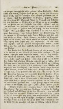 Image of the Page - 763 - in Legenden der Heiligen auf alle Tage des Jahres - Die Herrlichkeit der katholischen Kirche, dargestellt in den Lebensbeschriebungen der Heiligen Gottes, Volume 1