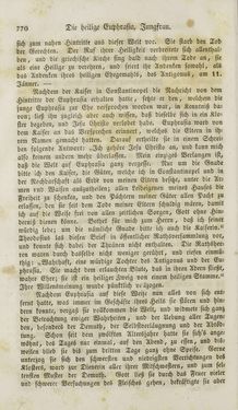 Image of the Page - 770 - in Legenden der Heiligen auf alle Tage des Jahres - Die Herrlichkeit der katholischen Kirche, dargestellt in den Lebensbeschriebungen der Heiligen Gottes, Volume 1