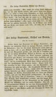 Image of the Page - 772 - in Legenden der Heiligen auf alle Tage des Jahres - Die Herrlichkeit der katholischen Kirche, dargestellt in den Lebensbeschriebungen der Heiligen Gottes, Volume 1