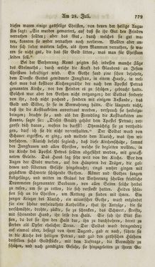 Image of the Page - 779 - in Legenden der Heiligen auf alle Tage des Jahres - Die Herrlichkeit der katholischen Kirche, dargestellt in den Lebensbeschriebungen der Heiligen Gottes, Volume 1