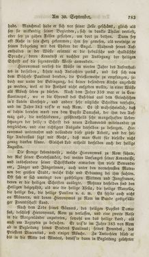 Image of the Page - 783 - in Legenden der Heiligen auf alle Tage des Jahres - Die Herrlichkeit der katholischen Kirche, dargestellt in den Lebensbeschriebungen der Heiligen Gottes, Volume 1