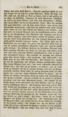 Image of the Page - 787 - in Legenden der Heiligen auf alle Tage des Jahres - Die Herrlichkeit der katholischen Kirche, dargestellt in den Lebensbeschriebungen der Heiligen Gottes, Volume 1