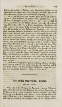 Image of the Page - 789 - in Legenden der Heiligen auf alle Tage des Jahres - Die Herrlichkeit der katholischen Kirche, dargestellt in den Lebensbeschriebungen der Heiligen Gottes, Volume 1