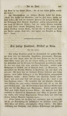 Image of the Page - 807 - in Legenden der Heiligen auf alle Tage des Jahres - Die Herrlichkeit der katholischen Kirche, dargestellt in den Lebensbeschriebungen der Heiligen Gottes, Volume 1