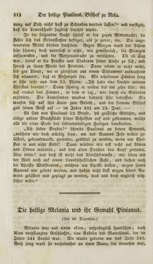 Bild der Seite - 812 - in Legenden der Heiligen auf alle Tage des Jahres - Die Herrlichkeit der katholischen Kirche, dargestellt in den Lebensbeschriebungen der Heiligen Gottes, Band 1