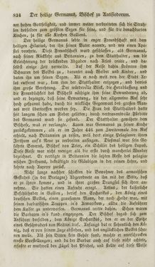Image of the Page - 824 - in Legenden der Heiligen auf alle Tage des Jahres - Die Herrlichkeit der katholischen Kirche, dargestellt in den Lebensbeschriebungen der Heiligen Gottes, Volume 1